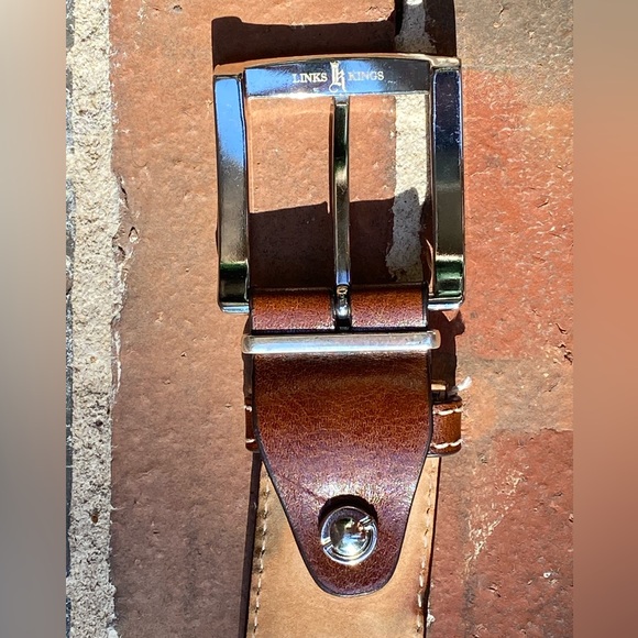 Links & Kings Italian Leather belt - Picture 13 of 14